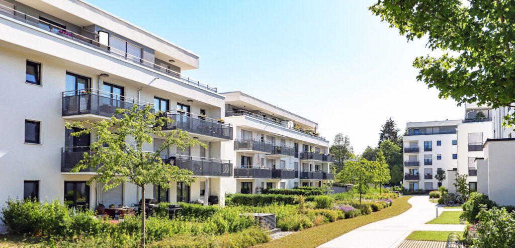 Image of apartment building