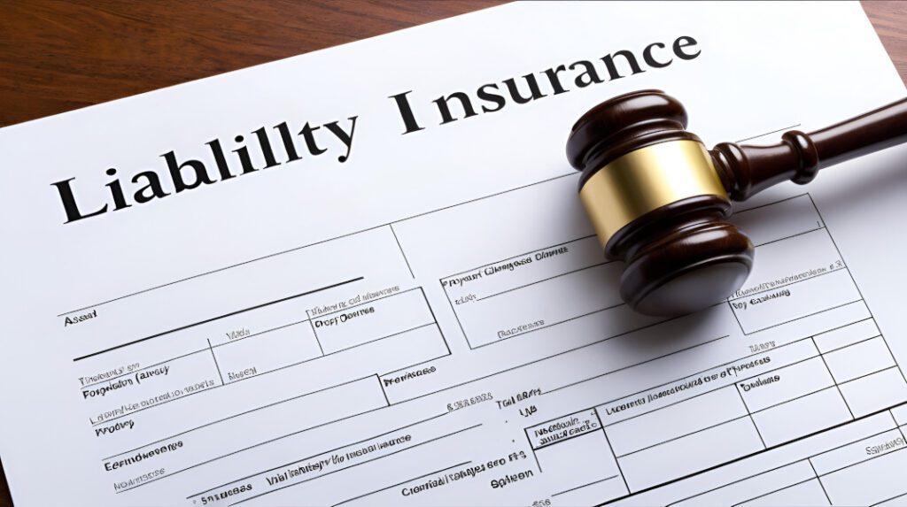 liability insurance will a judges mallet on top