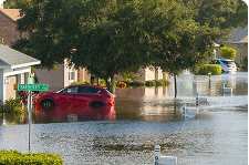 flooded street