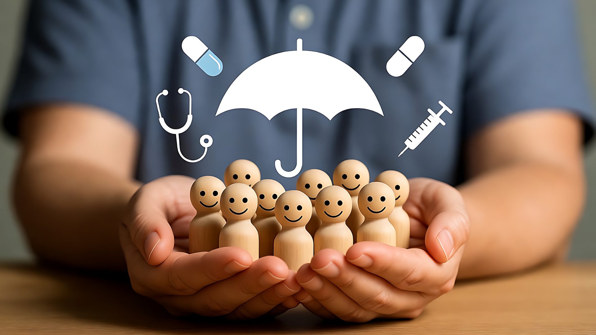 person holding dolls as employees