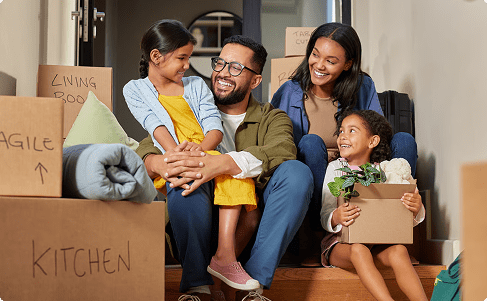 family unpacking